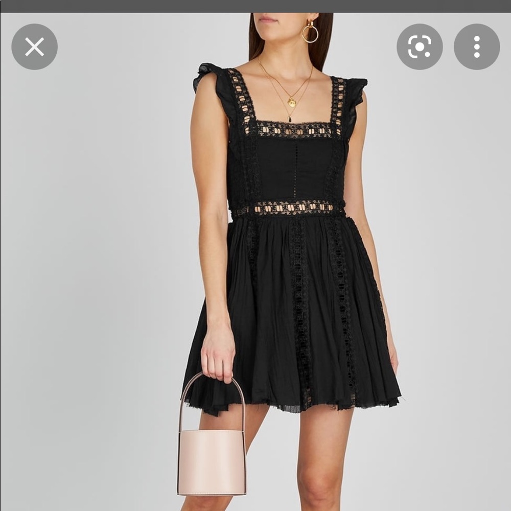 Black Free People Verona Dress